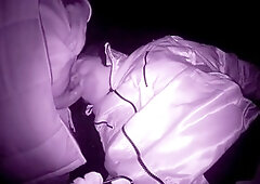 Turkish Hunk Gets Blown Outdoors