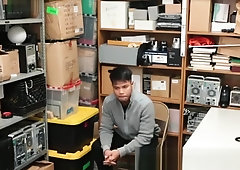 Gay delinquent sucking black dick