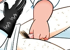 Trans Chap gets a Nursing Tugjob (Gummy and The Doctor, Additional Animation)