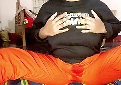 Bangladeshi girl Rajshahi enjoys some solo fingering action