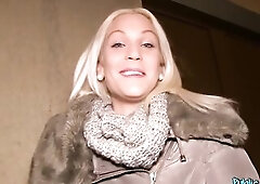 I screwed HAWT GOLDEN-HAIRED on the Rooftop of a PUBLIC building - Public Agent