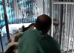 Hawt chick banged in the butt.