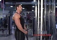 Christian Boeving Doing Rope Pulls