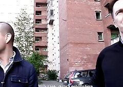 After hours of trying to pick up hot girls in the city we gave up and went to the country to find us some young pretty girl. And soon enough we found 