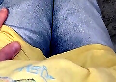 I held back my desperate pee until I simply couldn't any longer and soaked my pants.