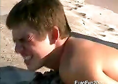 Beach Sex Pleasures For Naughty Twinks