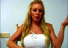 Big boobs webcam slut toys her asshole