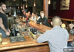 Tat Queer Tied With Facial Cumshot