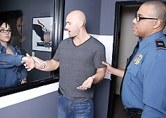 Good angel in a purple corset Cytherea screwed by huge dick