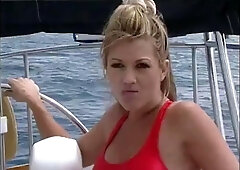 Wife cheats on a boat: Blowjob, Milf  Cowgirl Porn