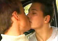 Hot Boys Sucking In A Car