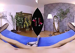 Teenage nylon foot fucker starring Sarah Kay