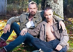 Daddy-on-daddy action with Max Sargent and Rodney Steele