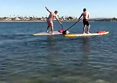 Muscle lad rectal fuck-fest and internal cumshot