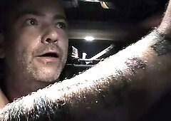 Having undressed pleasure out in the open during a storm, Thunder hits near by and got very scared