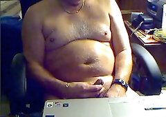 grandpa cum on cam and taste his cum 9