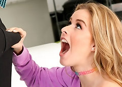 Stunning chick Lilly Ford gets penetrated by a big dick