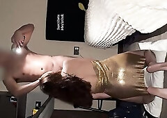HAWT MEXICAN After the club, her boyfriend leaves her alone and comes with me. Real home sex. U'll cum just from the groans.