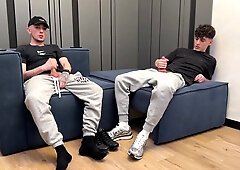 Guys Jerking Off Together