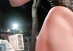 Helena Price at Dream Fest See me Peeing & Street Dancing with my Large White Butt