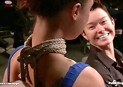 All babe public disgrace at Armory