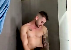 Edoardo Fresia caught jerking off getting his ass stuffed