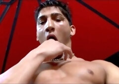 Shemale fucking guy, dominates guy