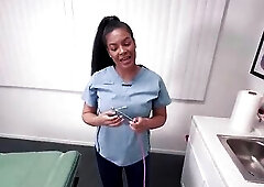 HAWT CURVY LATIN CHICK NURSE MAYA FARRELL TAKES A BIGGEST CUM EXAMPLE