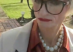 Transsexual aged Pee