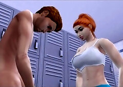 Shemales fuck guy, futa