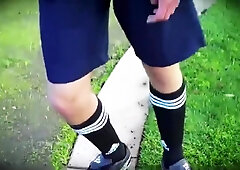 Xander A Real Player After Soccer Training Gay Porn