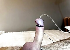 Goo in the tube. The electric catheter did its job