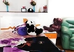 Gauge and Olivia get bombarded by cocks