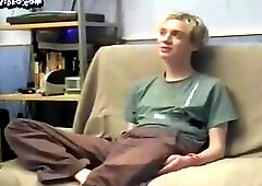 Audition 18yo blond oliver big dick jerks and cumshot