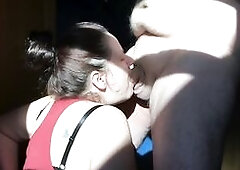 Cumslut Wife Sucks Massive Wang Gets Huge Facial