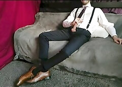 Kink, fully clothed, socks