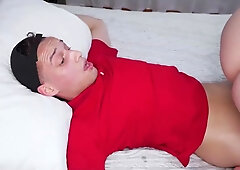 She has no money for a delivery but she offers a guy her nasty body