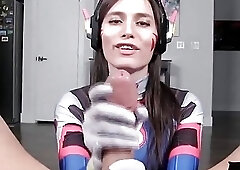 orra Del Rio Horny D.VA Cosplay Sex