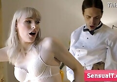 Transgender superstar princess Skylar Snow in a wild threeway with Lianna Lawson and Ruckus