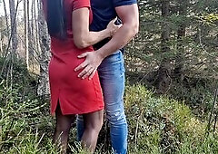 Public bang in Forest with my pretty mother I'd like to fuck