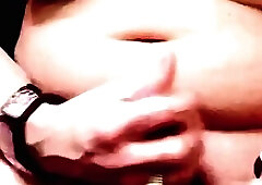 Big Cock Cum Smoking Stroking