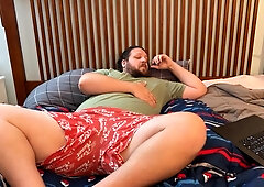 Plump Teddy Solo: Milking & Taunting That Hairy Crevice