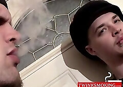 Smoke and stroke extravaganza with tempting Nolan and Yor