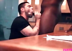 Handsome studs Devin Trez and Aspen hardcore anal sex