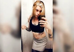 That Babe wishes to feel wang. This Babe lifts her petticoat to play with herself but rather get mounted.