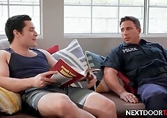 Muscle Drilled by Officer