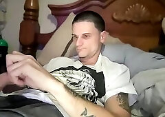 Dick out while chatting by phone