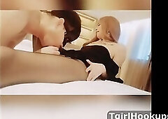 oriental shemale is a whore slut with put a client john