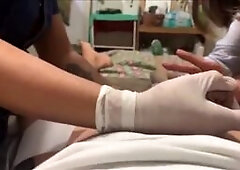 AsianMassageMaster dot com: Waxing and Fucked at The Asian Massage Parlor