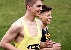 Ollie and Erik's Romantic Rimming in the Fields